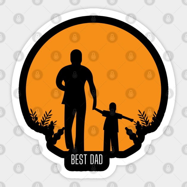 best dad in the galaxy Sticker by tempura